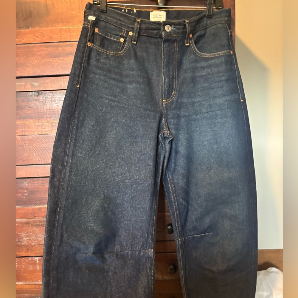 Citizens of Humanity Miro Jeans Dark rinse in Amherst - Barrel fit. Sz 27 - Picture 3 of 10